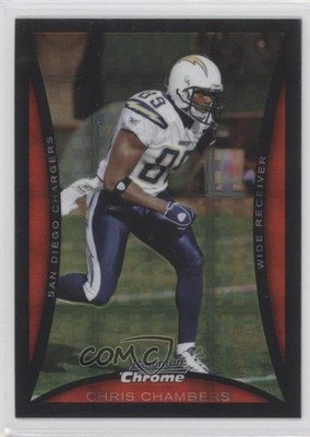 2008 Bowman Chrome X-Fractor 200/250 Chris Chambers #BC192 0q3