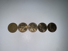 One Dollar Coin Lot George Washington Abraham Lincoln Lincoln Franklin PierceEtc