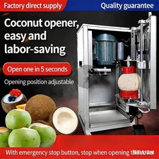 Electric Coconut Shell Opening Machine Adjust...