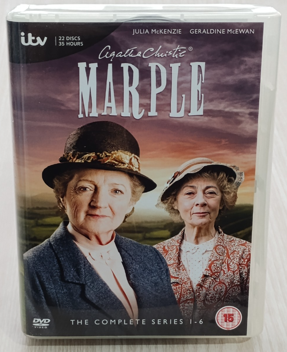 Agatha Christie Marple The Complete Series 1-6 DVD Box Set In VGC