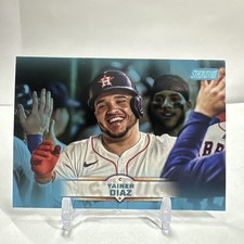 Yainer Diaz - 2025 Topps Stadium Club Baseball #26 Light Blue Astros