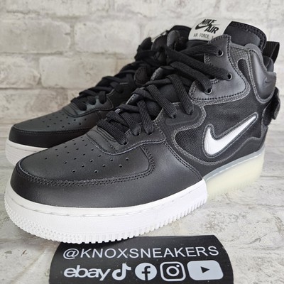 Nike Air Force 1 Mid React Black White DV0784 002 Men s Size 9