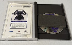 Hang-On GP (Sega Saturn, 1995) Tested Authentic W/registration Card