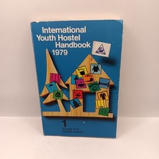 International Youth Hostel Handbook 1979 Vintage Book Paperback Includes Map