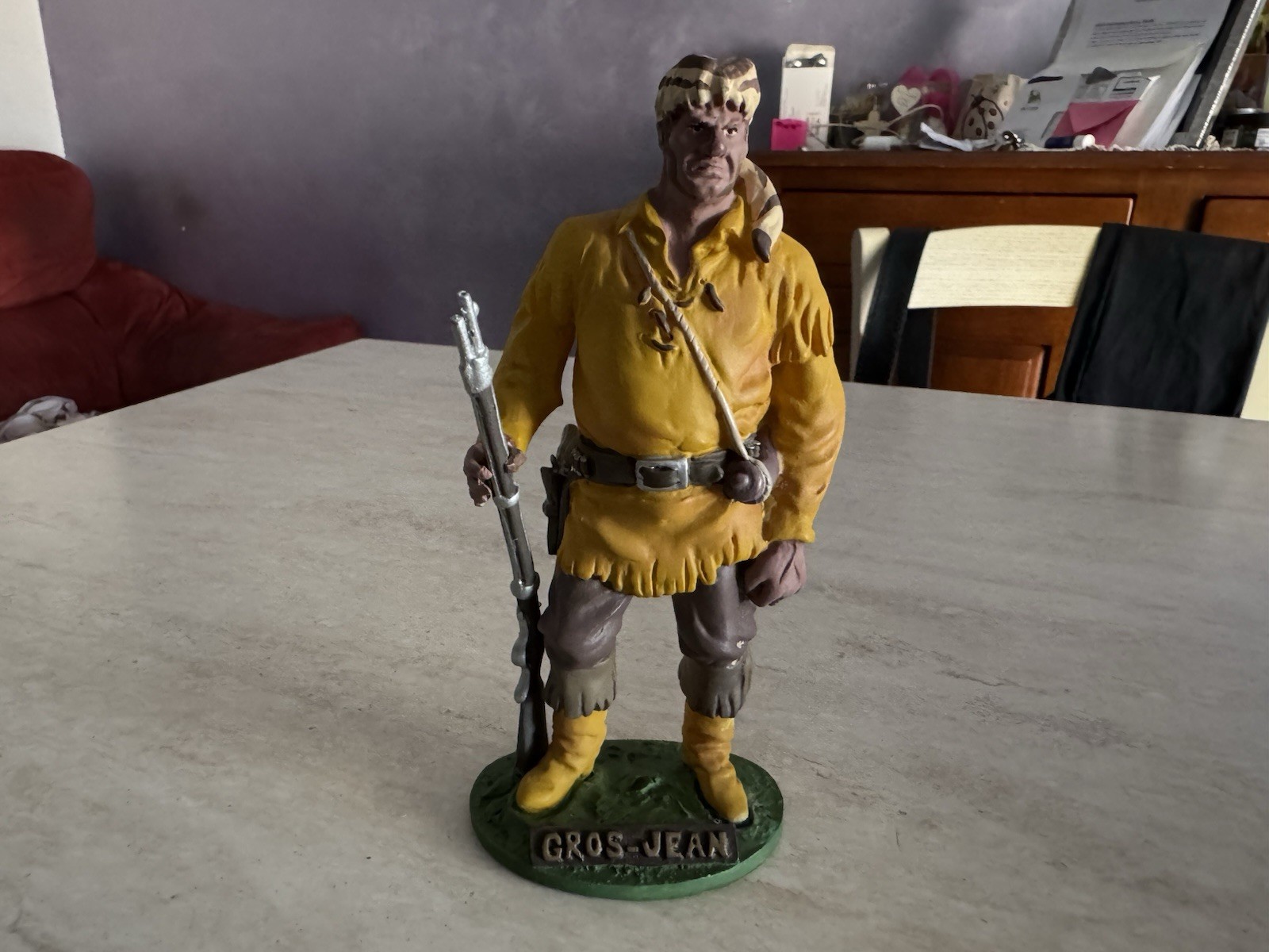 STATUINA FUMETTI 3D SERIE TEX WILLER GROS-JEAN SERGIO BONELLI 2018 NUOVA