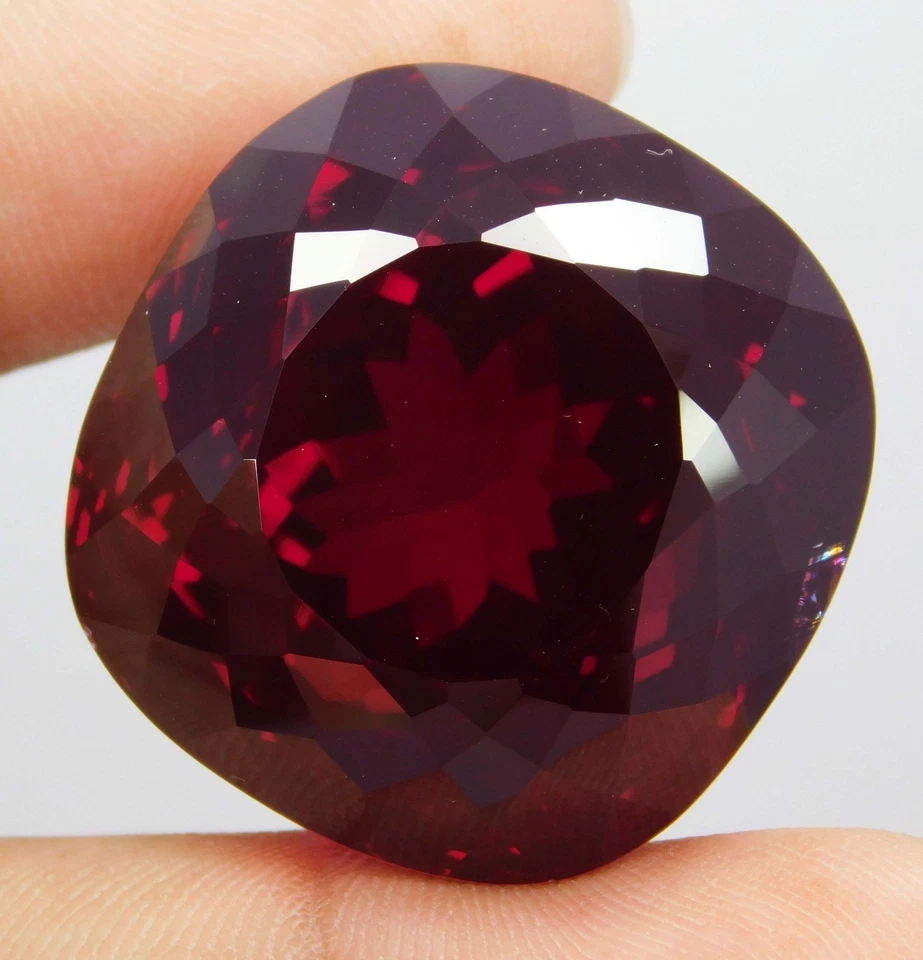 Certified 169.60 Ct Natural Mozambique Blood Red Ruby - Unheated Loose Gemstone - Image 4 of 4