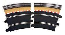 Scalextric C8204 R3 22.5  Curve Slot Car Track x2 - C8224 Tan Outer Borders