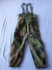 rare helly hansen norway norge norwegian army camo gore-tex bib pants salopettes