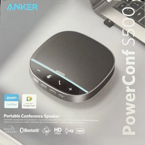 Anker PowerConf S500 Conference Speaker with Zoom Certification 100% New ⭐⭐⭐⭐⭐