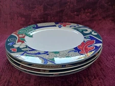 Christopher Stuart Pasha's Palace Dinner Plates - Set/4 - NEW - Free Shipping 