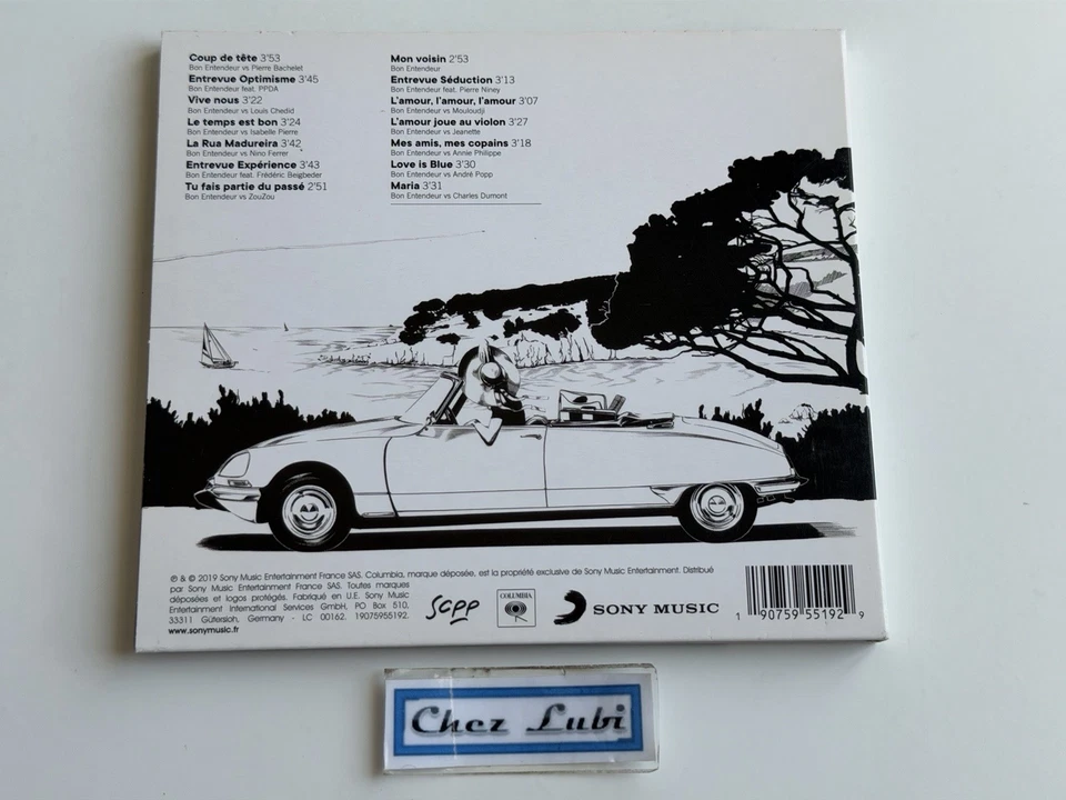 Bon Entendeur - Aller-Retour - CD Album Digipack - 2019 - Sony Music - Photo 2/3