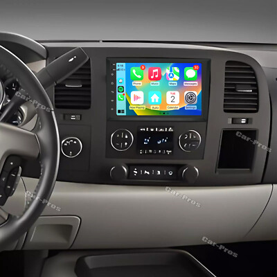 Apple CarPlay For 2007-2013 GMC Sierra 1500 2500HD 3500 Car Stereo Radio GPS BT