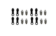Porsche 928 944 968 Cayenne Front Rear Brake Caliper Bleed Valve Screw Set Porsche 928 944 968 Cayenne Front Rear Brake Caliper Bleed Valve Screw Set