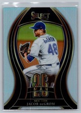 2021 Panini Select #25M-13 Jacob deGrom Refractor 25-Man New York Mets