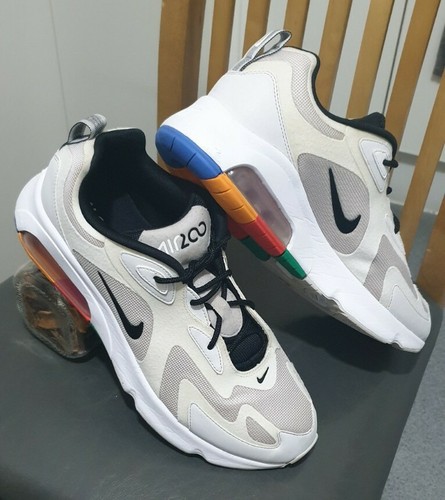 Nike Air Max 200 UK size 10-EURO 45 White \u0026 Multicolour Good Condition RRP £ 120 | eBay