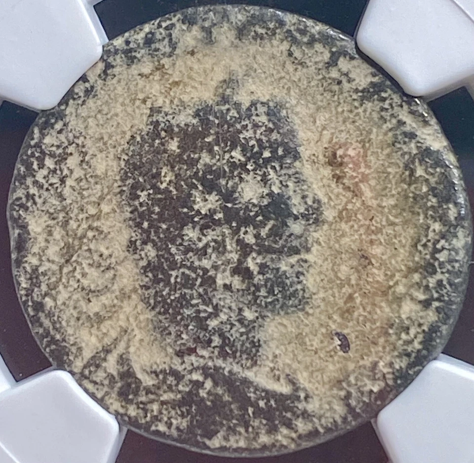 Trebonianus Gallus and Volusian Genuine NGC 251-253AD Ancient Roman Coin Temple - Image 4 of 4