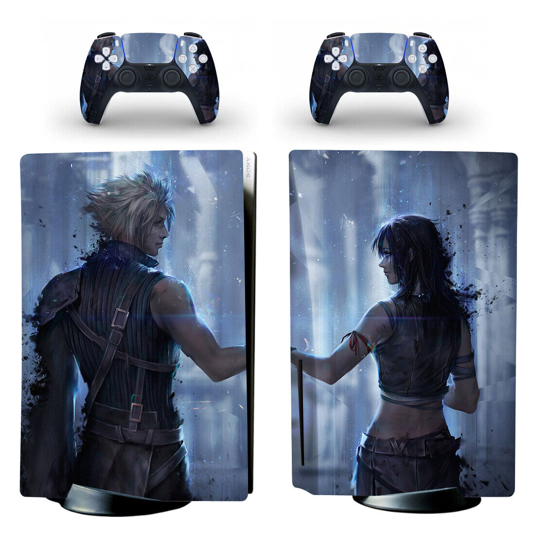 Final Fantasy 7 VII FF7 FFVII Cloud SKIN STICKER DECAL Xbox One Controller