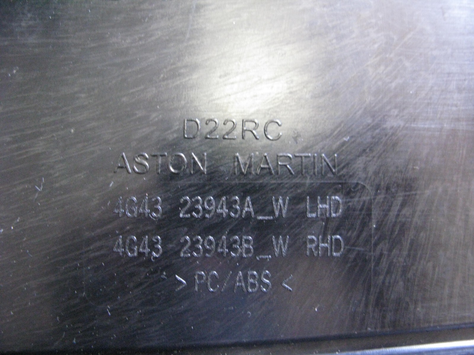 Aston Martin DB9 Left Door Panel 4G4323937ACW
