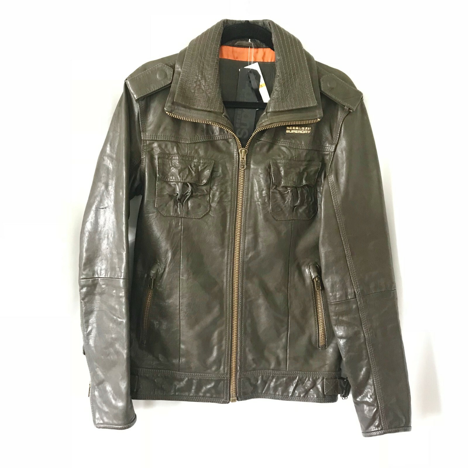 superdry ryan leather jacket