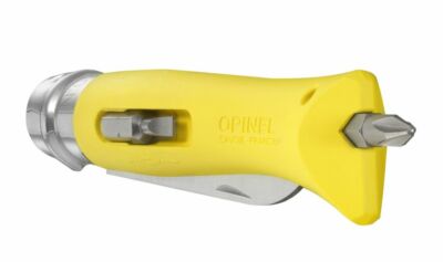 Opinel N°09 DIY Yellow Most elegant for electrician/housekeeping multi tool