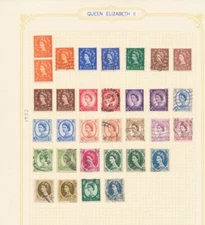 GB 1952/1970 QE Pre Decimal Collection M&U (Apx 300+ Items) UK2128