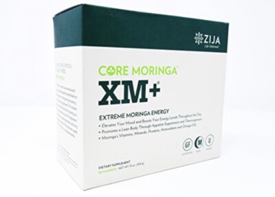 X32 Pack Box Core Moringa ZIJA XM+ Extreme Energy Nutrition Weight 