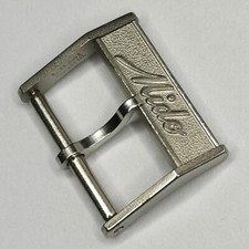 vintage unused Mido Original Wrist Watch Band Buckle Swiss made 16mm "UNROC"