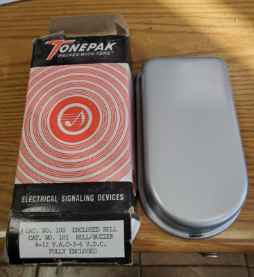 NEW Vintage Tonepak  BELL BUZZER  ALARM Door Bell Signal