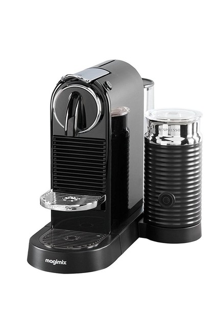 Milk Coffee Machine Black 