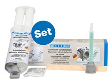 WEICON Aluminium-Minutenkleber Set Epoxidharz...
