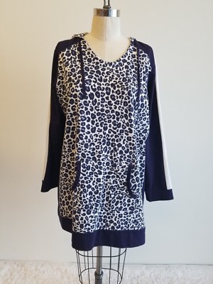 leopard stripe dress