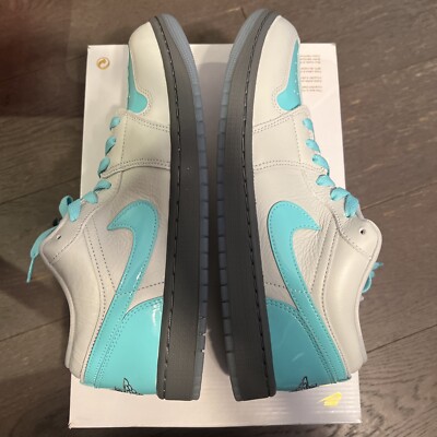 Air Jordan 1 Low SE ''Photon Dust/Smoke Grey/Glacier Blue/Aurora '' Wm 11.5 Men 10