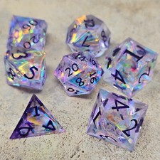 Celestial Prism Dice Set Dnd Roleplaying Game...