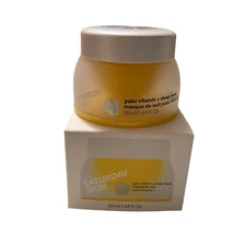 Saturday Skin BNIB Jelly-Textured Destress Lightweight Yuzu Vitamin C Sleep Mask