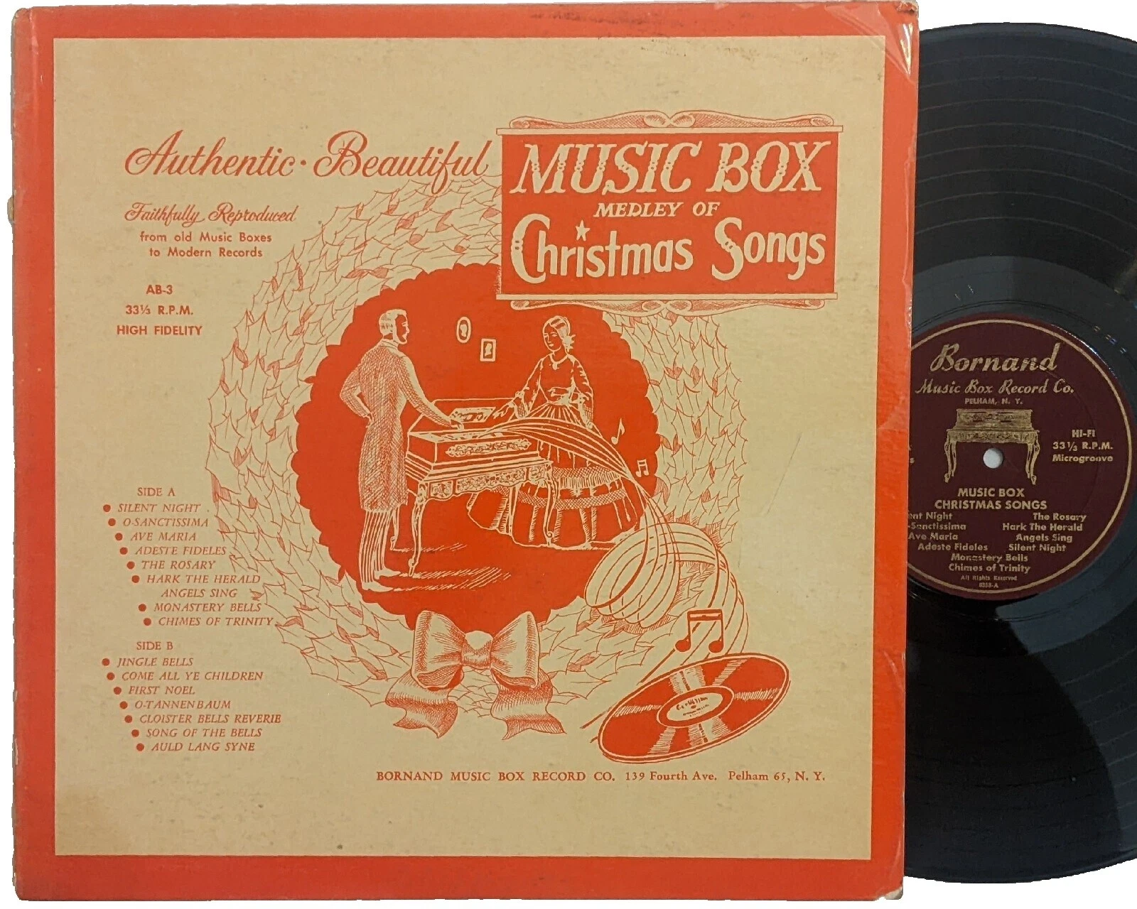 Velocidad de 33 RPM clásico antiguos discos de vinilo