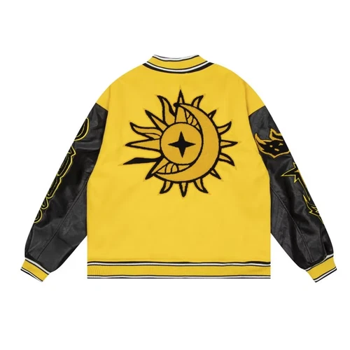 Sun-Moon Baseball Jacket