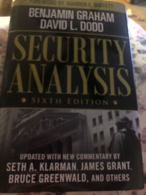 Security Analysis: Sixth Edition, Foreword by Warren Buffett by David Dodd...