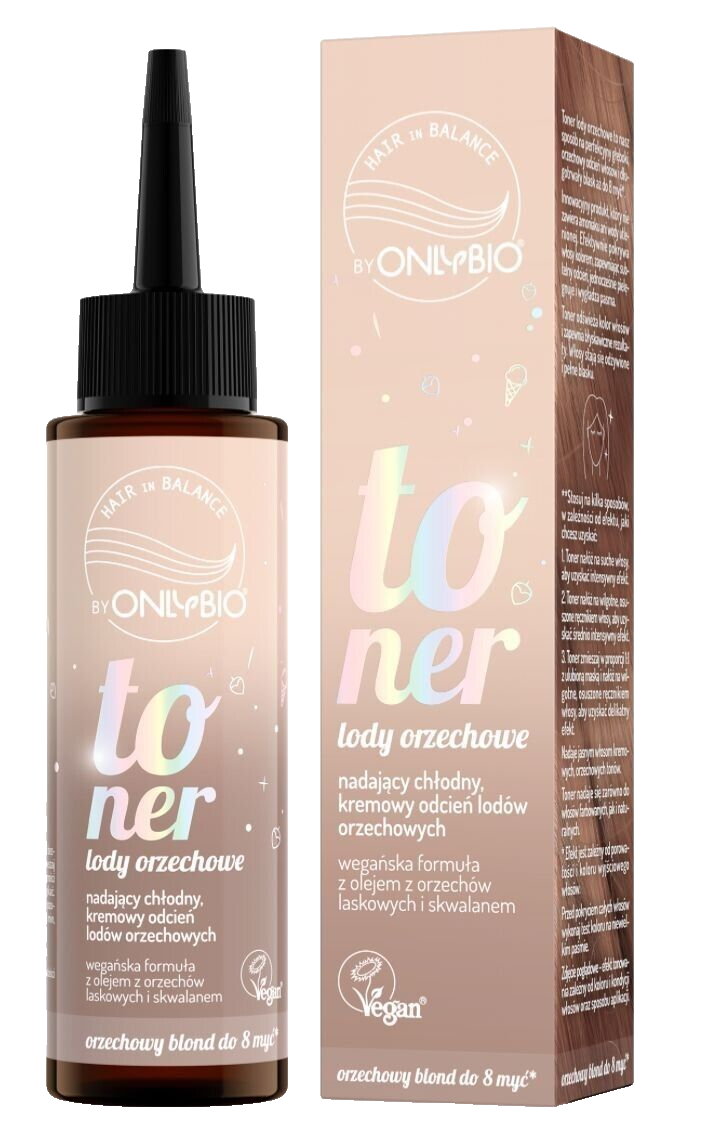 Only Bio Hair in Balance Toner  hazelnut ice cream Toner 100ml
