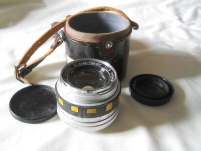 RE Auto-Topcor 1:1.8 f=5.8cm 単焦点レンズ Topcon RE. Auto Topcor 1:1.8 f=5.8 cm Lens Tokyo Kogaku Japan | eBay