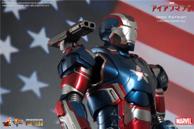 Hot Toys MMS195D1 Iron Man 3: 1/6th scale Iron Patriot Limited