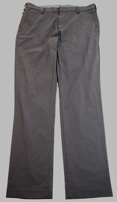 Dockers Men's 33x31 Supreme Flex Slim Fit Casual Gray Work Slacks Pants