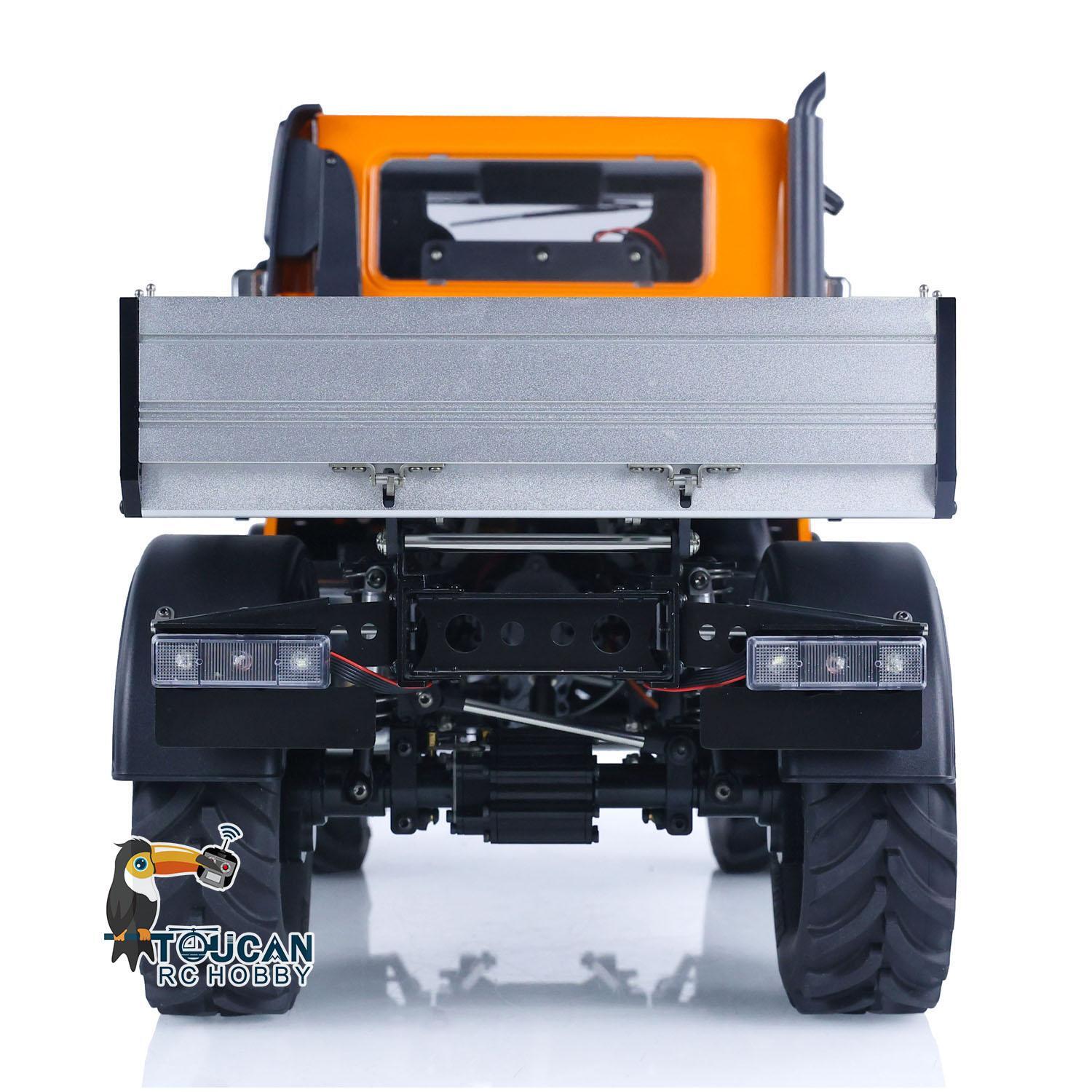TOUCAN RC 1/10 Geländewagen U423 Mit Seilwinde - 4x4 Rock Crawler, Ferngesteuert, CNC-Metallteile