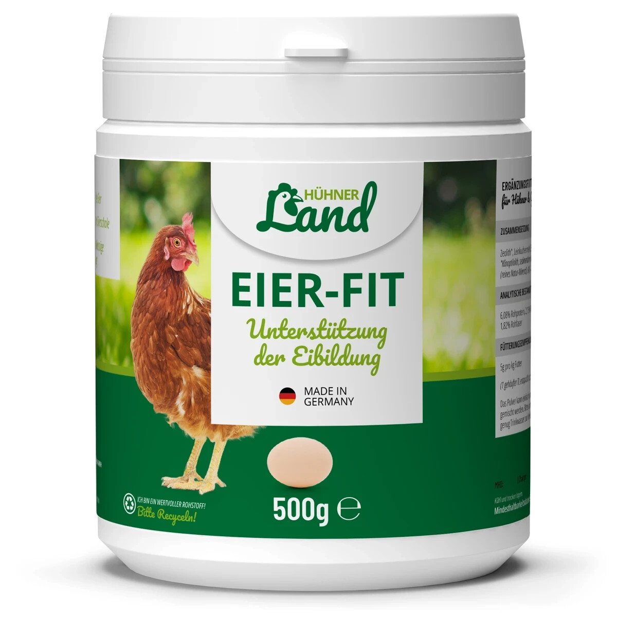 Görges Naturpharma Gmbh Orange Reavet Eier-Fit – Natürlicher Futterzusatz Für Legehennen & Wachteln (500G) - Image 2