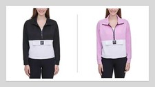 NWT DKNY Ladies' 1/2 Zip Pullover VARIETY