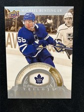 22-23 UD Trilogy Hockey Generations Past Present TG-3C Michael Bunting