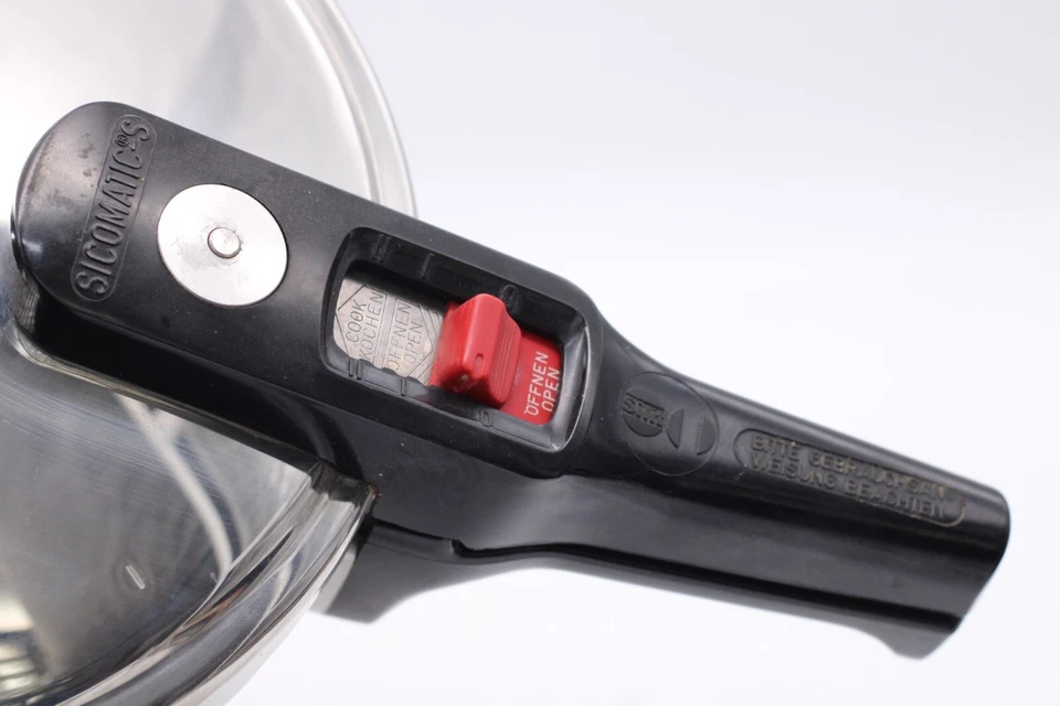 2x Schnellkochtöpfe Töpfe mit Silit Sicomatic-S Deckel Edelstahl Ø 22 cm - Bild 3 von 4