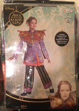 Disguise Disney Alice Through The Looking Glass Size M 7-8 New