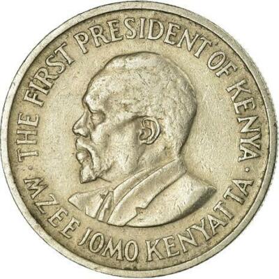 Kenya 50 Cents | Mzee Jomo Kenyatta Coin KM13 1969 - 1978 | eBay