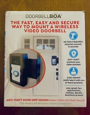 DOORBELL BOA Video Doorbell Door Mount *fits: Ring, Blink, Arlo, Eufy (Open Box)