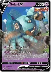 Golurk V 070/203 Evolving Skies Holo Ultra Rare